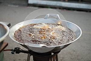 Patongko, deep-fried dough stick