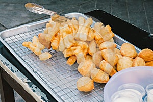 Patongko deep-fried dough stick