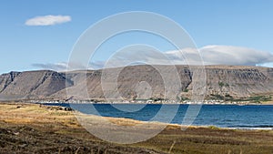 Patreksfjordur is an Icelandic village in the Westfjords Iceland. Its economy is mainly based on its fisheries