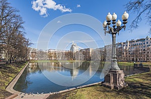 Patriarch's ponds in Moscow.