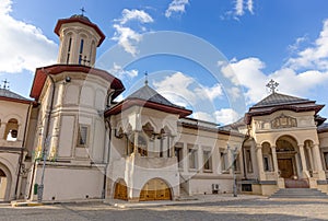 The Patriarchal Palace in Bucharest, Romania.