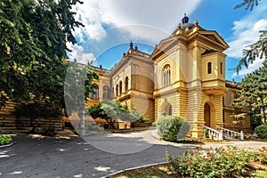 Patriarchy Court in the city Sremski Karlovci near Novi Sad in V photo