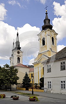 Patriarchy Court in the city Sremski Karlovcinear Novi Sad in Vojvodina-Serbia photo