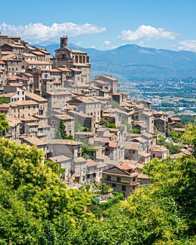 Patrica, beautiful little town in the province of Frosinone, Lazio, Italy. photo