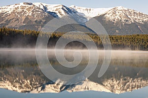 Patricia Lake in Jasper National Park photo