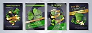 Patrick`s Day party flyer