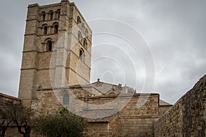Romanesque church in Zamora, Spain photo