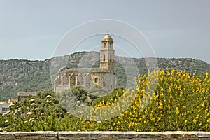 Patrimonio, 16th century Saint-Martins Church, Cap Corse, Northern Corsica, France photo