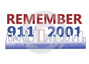 Patriot Day September 11 9.11 USA banner