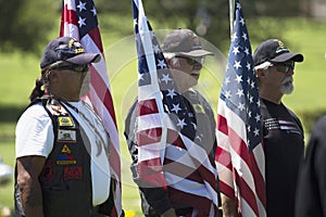 Patriot Guard Motorcyclists honor fallen US Soldier, PFC Zach Suarez, Honor Mission on Highway 23, drive to Memorial Service, West