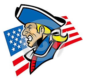 Patriot mascot