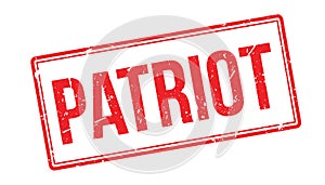 Patriot rubber stamp