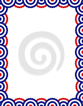 Patriotic border