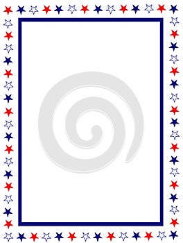 Patriotic border