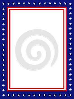 Patriotic border / frame