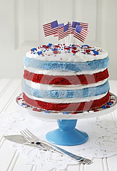 Patriotic cake