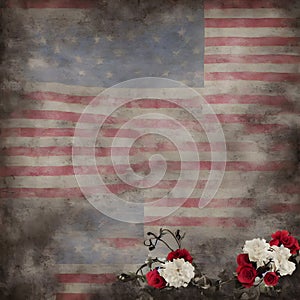 Patriotic cinematic abstract backgrounds Memorial Day Independence day seq 101 of 151