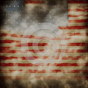 Patriotic cinematic abstract backgrounds Memorial Day Independence day seq 62 of 151