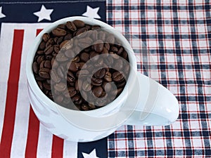 Patriotic Coffee Beans