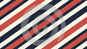 Patriotic Diagonal Stripes, Bold Graphic Pattern. vector design Generative AI