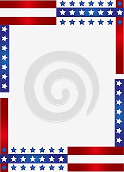 Patriotic Frame Border