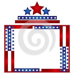 Patriotic Frame Border