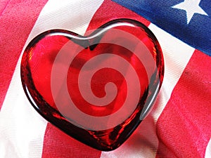 Patriotic heart