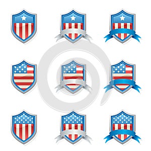 Patriotic Shields