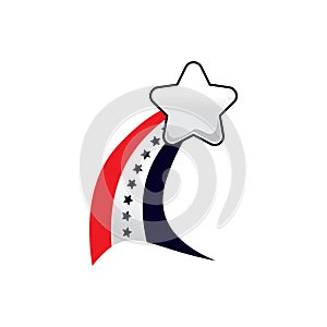 Patriotic Shooting Star