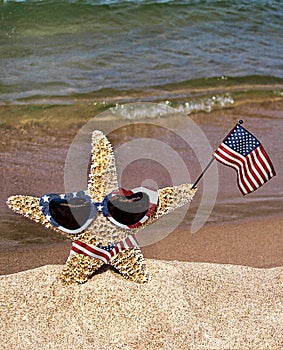 Patriotic Starfish