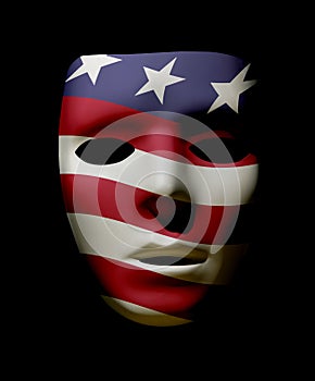 Patriotic USA Mask