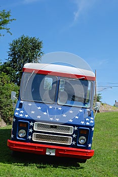 Patriotic Van