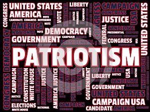 Patriotism - Covid-19 - Image, Illustration with words related to the corona virus