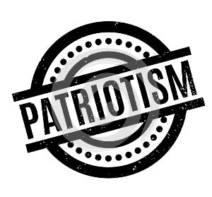 Patriotism rubber stamp