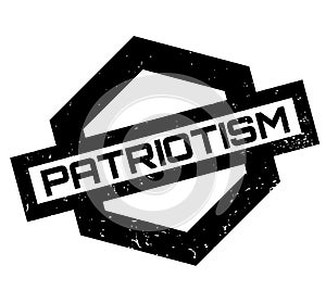 Patriotism rubber stamp