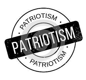 Patriotism rubber stamp