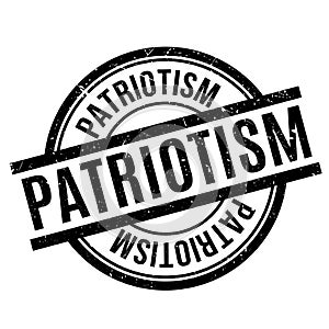 Patriotism rubber stamp