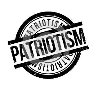 Patriotism rubber stamp