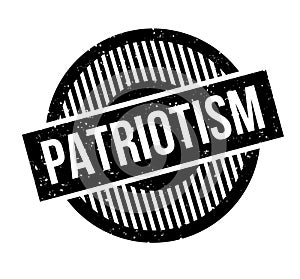 Patriotism rubber stamp