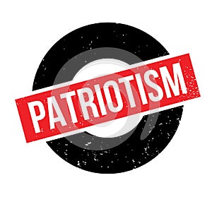 Patriotism rubber stamp