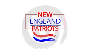 Patriots Pride Fashion Forward Text design