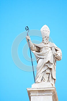 Patron saint statue, italy