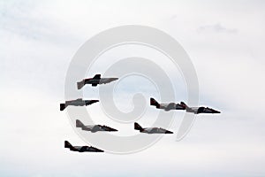 Patrulla Aguila, maneuvers. Spain.