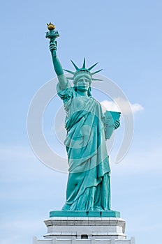 PATTAYA, THAILAND - April 10 2016 : Statue of Liberty, Lady Liberty landmark of New york, America