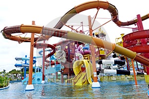 PATTAYA, Thailand, The Cartoon Network Amazone Water Park