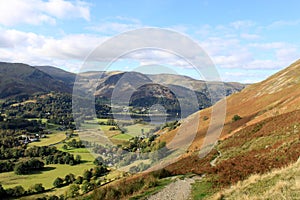 Patterdale, Glenridding and Ullswater, Cumbria