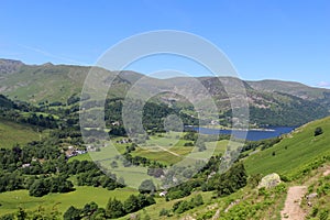 Patterdale, Glenridding and Ullswater, Cumbria.