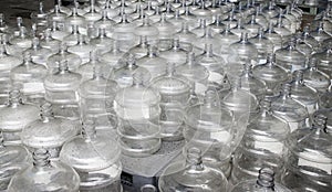 Pattern of 19 liter gallon plastic water bottle