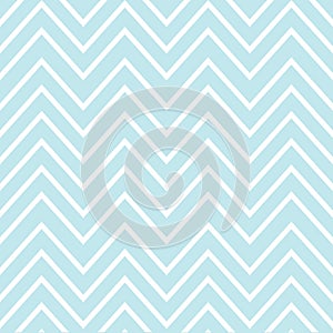 Chevron seamless pattern, blue and white