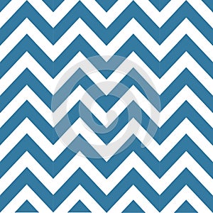 Chevron seamless pattern, white, blue,
